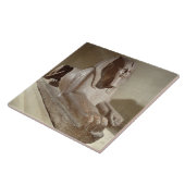 Grote sinaasappel uit Tanis (graniet) Tegeltje (Zijkant)