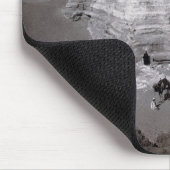 Grote sinaasappel van Giza Necropolis en Pyramiden Muismat (Hoek)