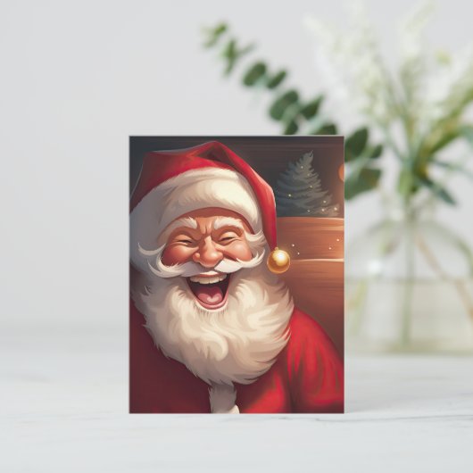 Grote Sinterklaas Feestdagenkaart (Staand voorkant)