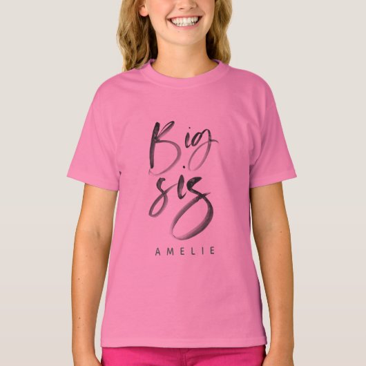 grote sis t-shirt (Voorkant)