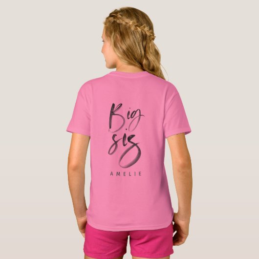 grote sis t-shirt (Achterkant volledig)
