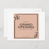 Grote sjabloon openen, banner, poster. Lettering Briefkaart (Voorkant / Achterkant)