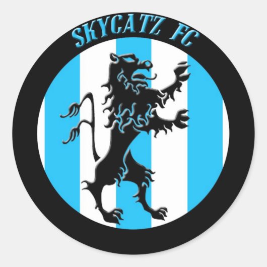 Grote Skycatz Sticker (Voorkant)