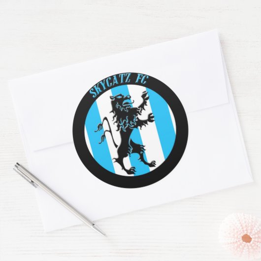 Grote Skycatz Sticker (Envelop)