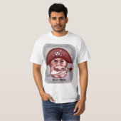 Grote Slechte Aap Piraat T-shirt (Voorkant volledig)