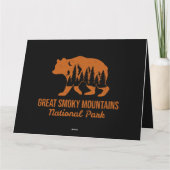 GROTE SMOKY MOUNTAINES NATIONAAL PARK KAART (Achterkant)