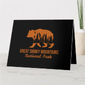 GROTE SMOKY MOUNTAINES NATIONAAL PARK KAART (Voorkant)