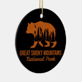 GROTE SMOKY MOUNTAINES NATIONAAL PARK KERAMISCH ORNAMENT (Rechts)