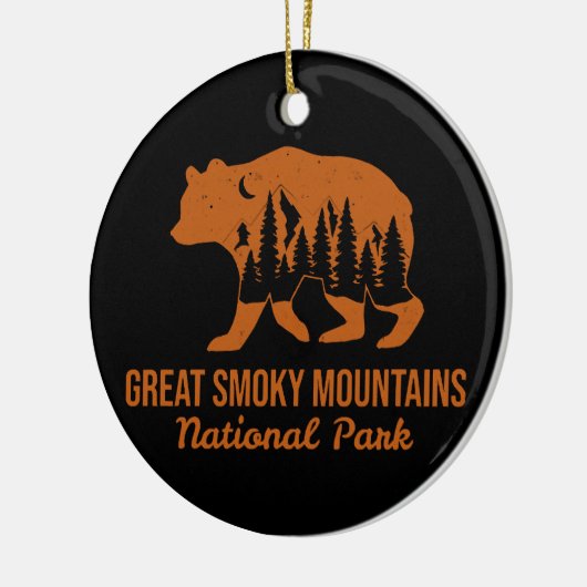 GROTE SMOKY MOUNTAINES NATIONAAL PARK KERAMISCH ORNAMENT (Links)