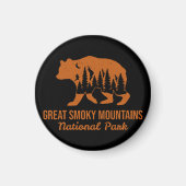 GROTE SMOKY MOUNTAINES NATIONAAL PARK MAGNEET (Voorkant)