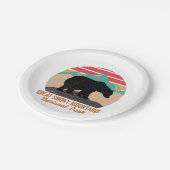 GROTE SMOKY MOUNTAINES NATIONAAL PARK PAPIEREN BORDJE (Gekanteld)