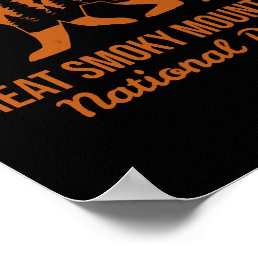 GROTE SMOKY MOUNTAINES NATIONAAL PARK POSTER (Hoek)