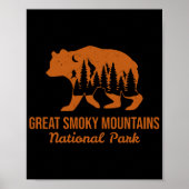 GROTE SMOKY MOUNTAINES NATIONAAL PARK POSTER (Voorkant)