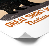 GROTE SMOKY MOUNTAINES NATIONAAL PARK POSTER (Hoek)
