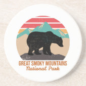 GROTE SMOKY MOUNTAINES NATIONAAL PARK ZANDSTEEN ONDERZETTER (Voorkant)