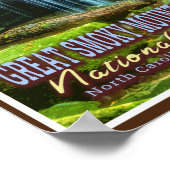 GROTE SMOKY MOUNTAINES NATIONALE PARK - NC - TC POSTER (Hoek)