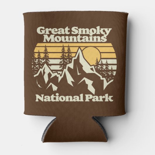 Grote Smoky Mountains, Nationaal Park Blikjeskoeler (Voorkant)