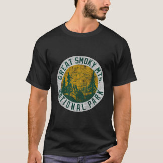 Grote Smoky Mountains National Park E Bomen T-shirt