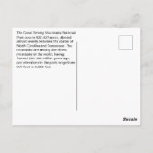 Grote Smoky Mountains National Park Feiten Briefkaart (Achterkant)