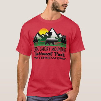 GROTE SMOKY MOUNTAINS NATIONALE PARK TENNESSEE NOR T-SHIRT