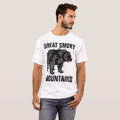 GROTE SMOKY MOUNTAINS TENNESSEE T-Shirts (Voorkant volledig)