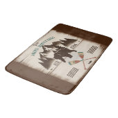 Grote Smoky Mountains, TN beer Badmat (Gekanteld)