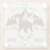 Grote Smoky Mountains, TN beer Glazen Onderzetter (Achterkant)