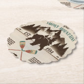 Grote Smoky Mountains, TN beer Kartonnen Onderzetters (Gekanteld)