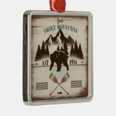 Grote Smoky Mountains, TN beer Metalen Ornament (Rechts)