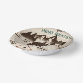 Grote Smoky Mountains, TN beer Papieren Kommen (Gebogen)