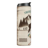 Grote Smoky Mountains, TN beer Thermosbeker (Gedraaid links)