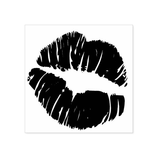 Grote Smooch Rubberstempel (Afrduk)