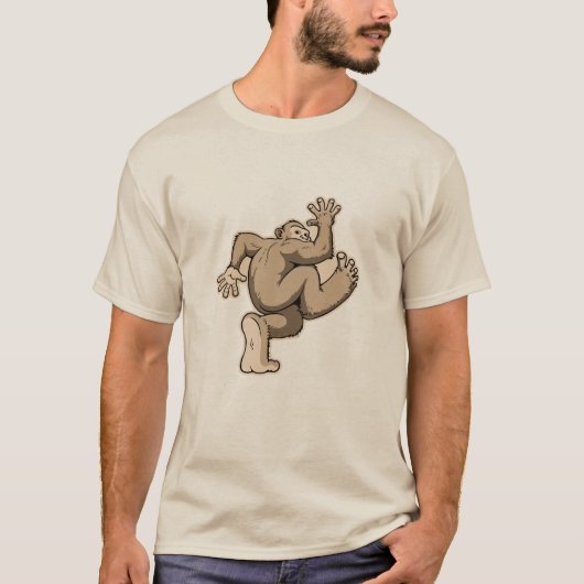 Grote Sneaky Foot T-shirt (Voorkant)