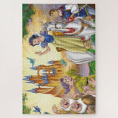 Grote sneeuw wit legpuzzel (Verticaal)