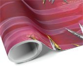 Grote sneeuwvlok boven Parijs, 15 meter Cadeaupapier (Rol Hoek)