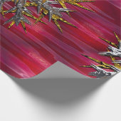 Grote sneeuwvlok boven Parijs, 15 meter Cadeaupapier (Hoek)