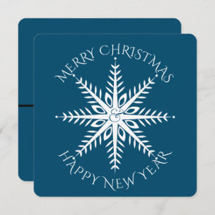 Grote sneeuwvlok   Vakantiefoto Kerst KAART