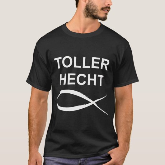 Grote snoek t-shirt (Voorkant)