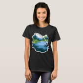 Grote snoekvangst t-shirt (Voorkant volledig)