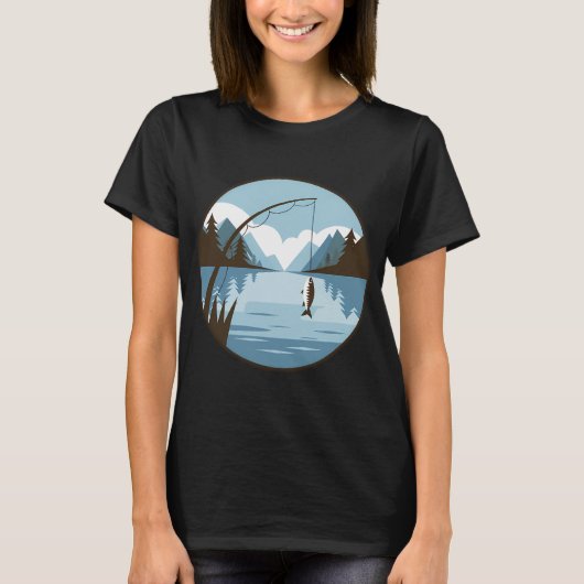 Grote snoekvangst t-shirt (Voorkant)