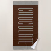 Grote Snoep Bar Strandlaken Gift (Voorkant)