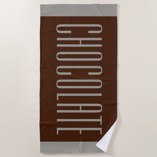 Grote Snoep Bar Strandlaken Gift (Voorkant)