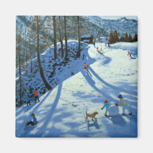 Grote Snowball Zermatt Magneet