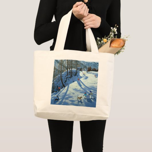 Grote Snowball Zermatt Tote Bag (Voorkant (product))