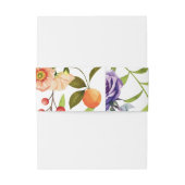 grote SOAP BAND PAS Invitation Belly Band AAN Uitnodigingen Wikkel (Achterkant Voorbeeld)