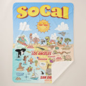 Grote SoCal Sherpa Deken (Voorkant)