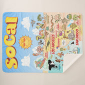 Grote SoCal Sherpa Deken (Voorkant (horizontaal))