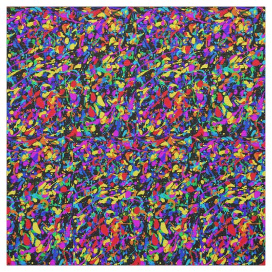 Grote Spat - Katoenen Twill Stof (Swatch)