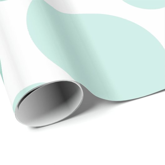 Grote speelse geometrische cirkels cadeaupapier (Rol Hoek)