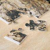 Grote spetter buiten het zwembad, Perranporth Legpuzzel (Zijkant)